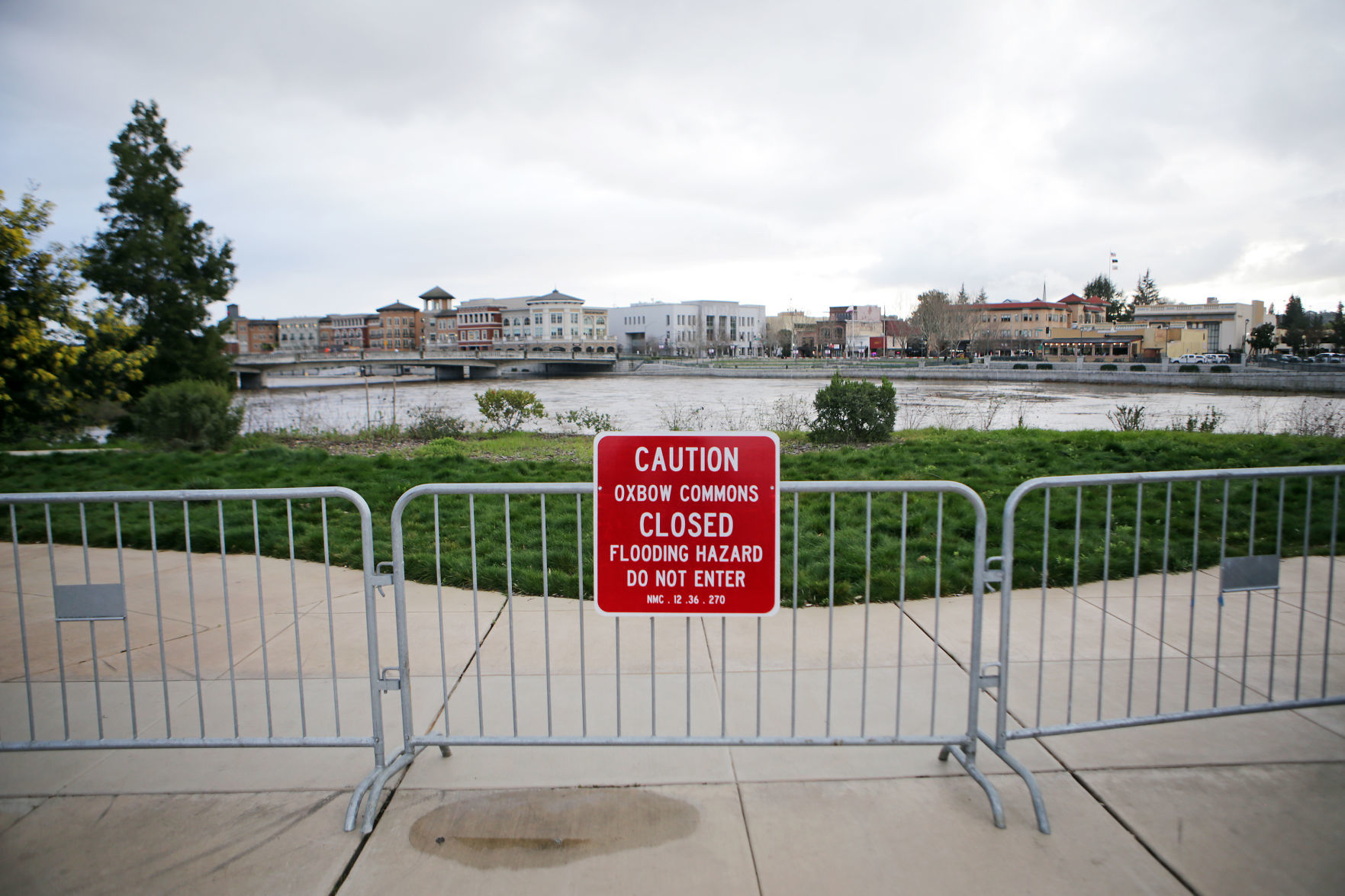 Napa River rises